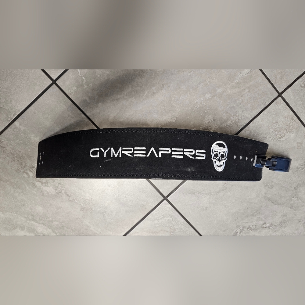 Gymreapers 10mm Black Weightlifting Belt
